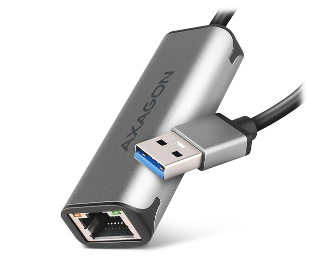 AXAGON ADE-25R 2.5 Gigabit Ethernet, Realtek 8156, USB-A 3.2 Gen 1 szara - 1485401 - zdjęcie